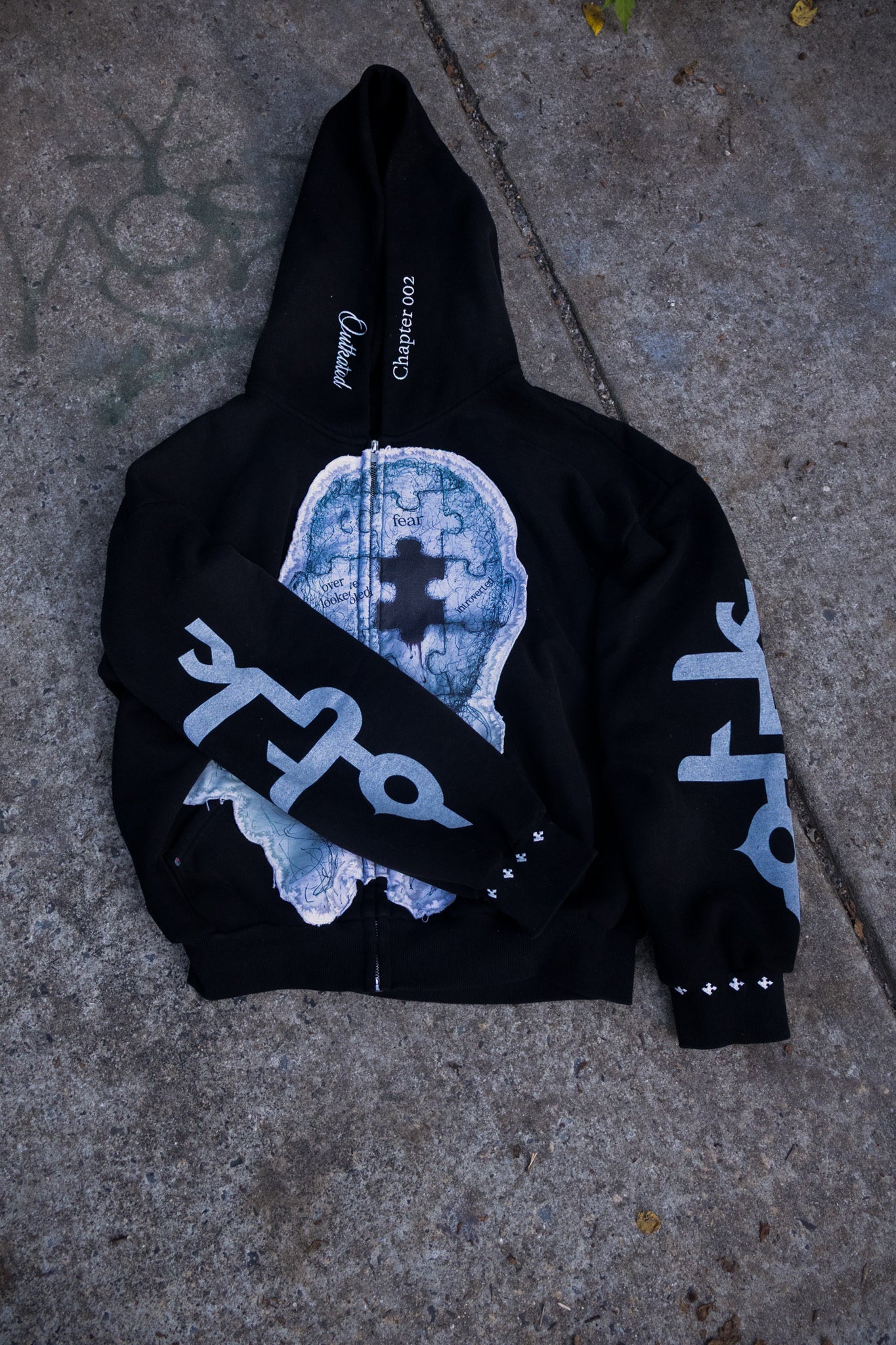 "ECHOES OF AN UNSEEN MIND HOODIE "