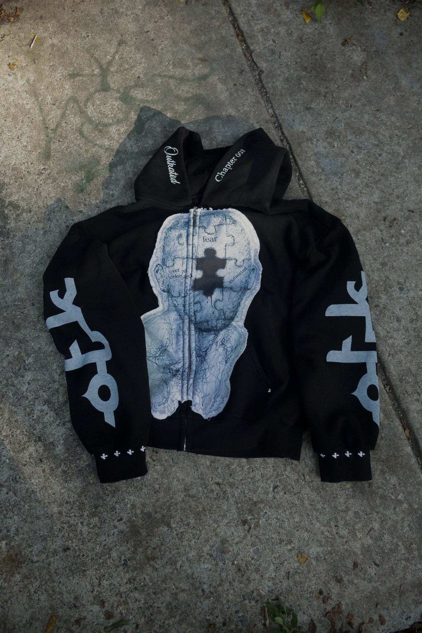 "ECHOES OF AN UNSEEN MIND HOODIE "
